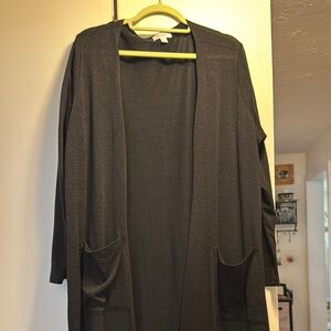 LuLaRoe Black Cardigan Sweater